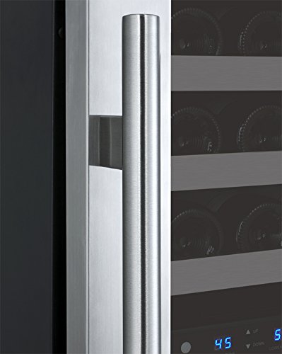 Allavino-Flexcount-VSWR121-2SSRN-121-Bottle-Two-Zone-Wine-Cooler-Refrigerator-with-Right-Hinge