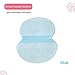 5PCS Unisex Summer Deodorants Cotton Pads Underarm Armpit Sweat Pads Disposable Pad Anti Sweat Shield Black
