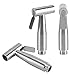 Stainless Steel Water Saving Bidet Sprayer Hand Held Bidet Shattaf Sprayer for Toilet Flushing, Gardening, Floor, Pet Showering, Fruits Washing
