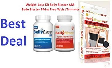Weight Loss Kit Belly Blaster AM-Belly Blaster PM w Free Waist Trimmer