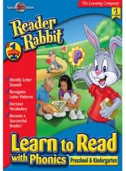 Reader Rabbit: Learn to Read with Phonics - Preschool and Kindergarten (PC)