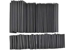 127pcs Heat Shrink Tubing Tube Wire Insulation Sleeving Kit Car Electrical Shrinkable Cable Wrap Set Assorted Polyolefin