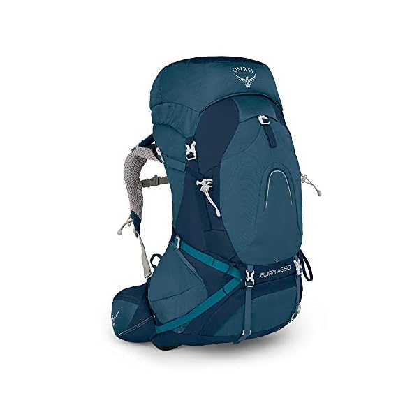 Osprey Aura AG 50 Trekkingrucksack für Frauen – Challenger Blue (WS)