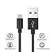 Type C Cable, AOKER 3Pack 30cm (12inches) Short Nylon Braided Fast Type C Charging Cord for Samsung Galaxy S8, S8 Plus , ZTE Zmax Pro Z981, Google Pixel/Pixel XL, Nexus 6p, LG G6 (Black)