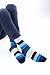 socks n socks-Men's 5-pair Luxury Cotton Striped Cool Dress Socks Gift Box