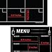 Magnetic Dry Erase Menu Board for Fridge - 11