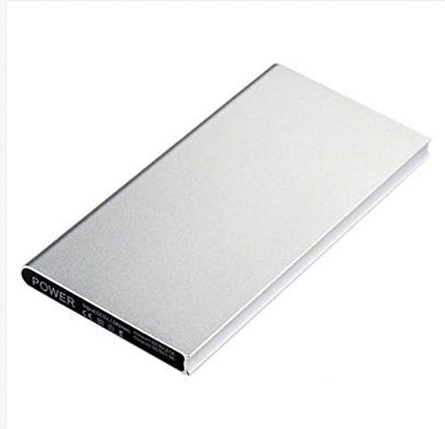 IHK Technology Portable Charger Power Bank 20000mAh, Ultra Slim Dual USB Ports Portable External Power Bank Charger for iPhone 7 6 Plus 5s Samsung S7 S6 S5 HTC and most Smartphones Tablets (Silver)