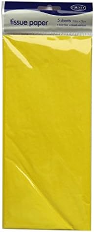 Tissue Paper Yellow 5 sheets