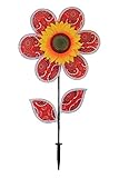 In the Breeze 2662 12 Inch Paisley Sunflower Wind