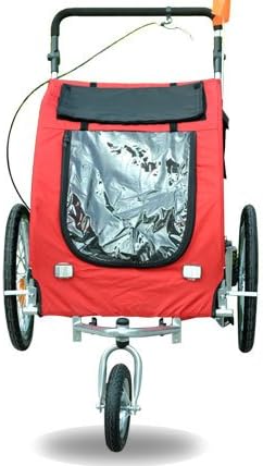 aosom elite ii pet dog bike bicycle trailer