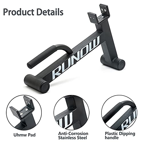 RUNOW Barbell Jack with Handle Mini Deadlift Barbell bar Suitable for All Barbells Loading