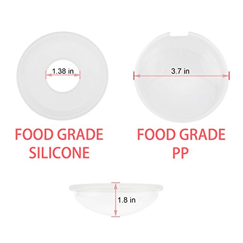 Breast Shells Milk Saver for Breastfeeding, 2 Pack BPA Free Breast Shield Nursing Cups Protect Sore Nipples Breast Milk Collection Shells