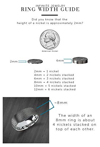 Engraved Zelda Mosaic Ocarina Links Master Sword & Shield Majora Tungsten Ring Flat Polished - 4mm to 12mm - Lifetime Size Exchanges - Thumbnail 3