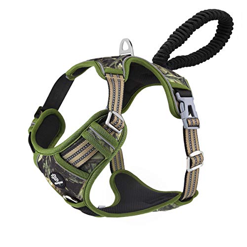 VavoPaw Dog Vest Harness, No Pull Design Pet Soft Padded Reflective