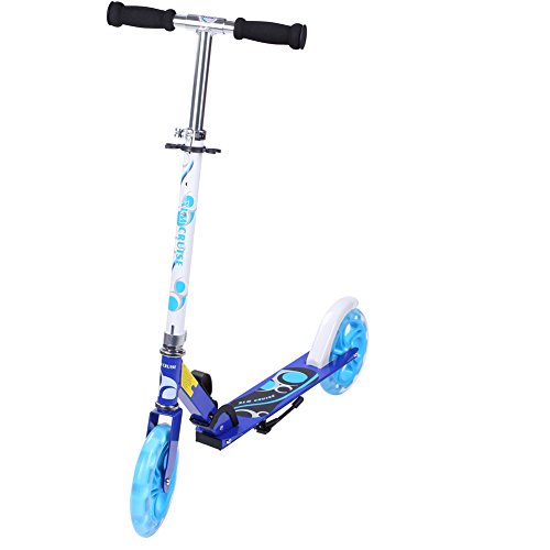 two wheel light up scooter