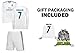 Real Madrid Home Ronaldo Kids #7 Soccer Kit Jersey and Shorts 4 IN 1 MULTIPLE GIFT KIT All Youth Sizes (Kids Small 5-8 years of age)