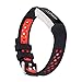 WISHTA Compatible with Silicone Fitbit Alta Bands with Metal Buckle Clasp, Adjustable Replacement Strap Compatible with Fitbit Alta/Fitbit Alta HR (No Tracker)