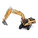 HuiNa 1/50 Scale Diecast Crawler Excavator Construction Vehicle Car Models Toys for Kids