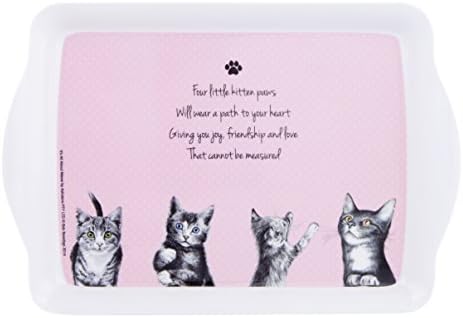 Ashdene Ashdene Ashdene 89563 Serving Tray Serving Plate Serving Tray Small 18 x 12 cm Pink