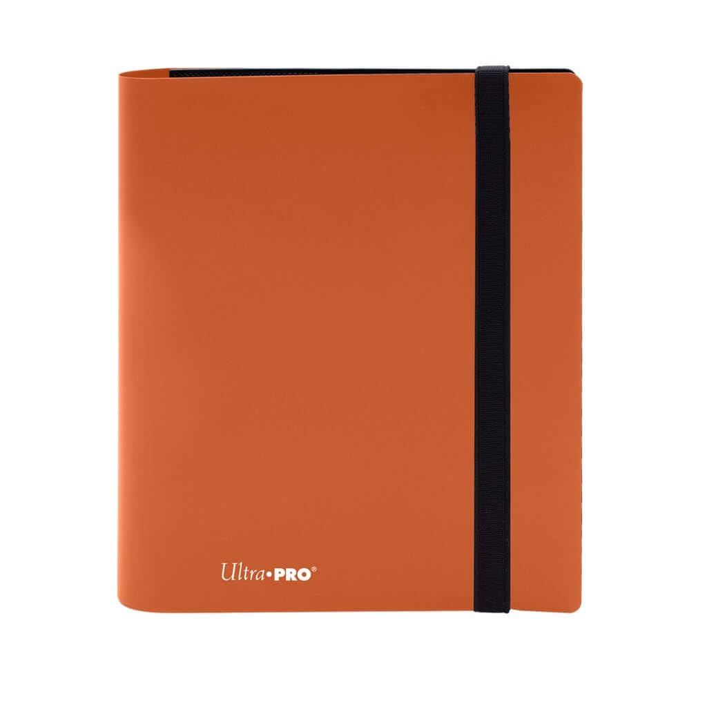 Ultra Pro - Eclipse 4 Pocket Pro Binder - Pumpkin Orange
