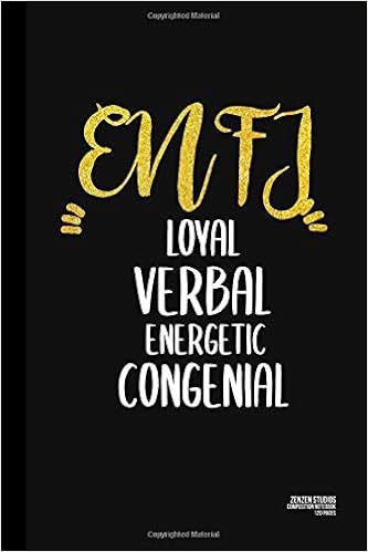 Descriptions Of An Enfj A Personality Gift Themed Notebook Journal Studios Zenzen Enfj Books Amazon Ca