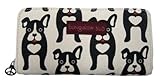 Bungalow360 Zip Around Wallet - Black Dog