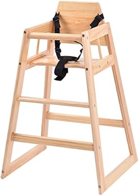 costzon wooden high chair