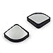 HTTMT- 2x Convex Angle Auto Car Blind Spot Round StickOn Side View Rearview Mirror