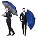 G4Free 62 Inch Automatic Open Golf Umbrella Sun Protection Large Oversize Windproof Waterproof Stick Umbrellas For Women