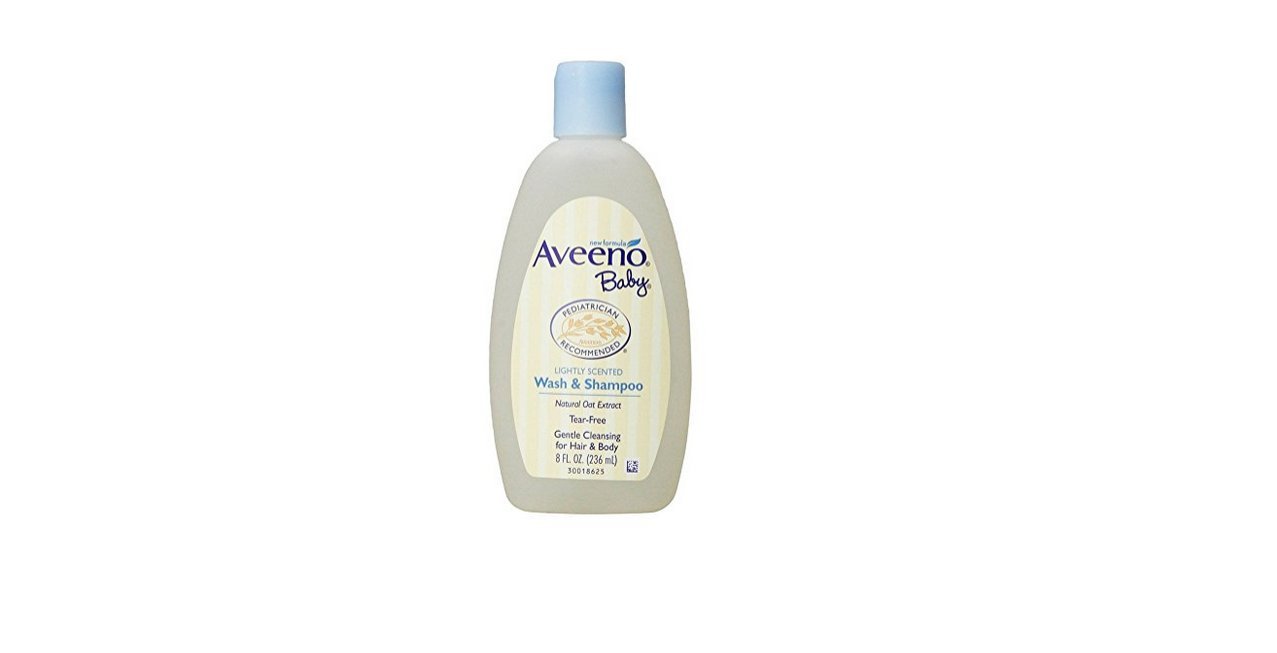 Aveeno Baby Wash And Shampoo With Natural Oat Formula, Lightly Scented - 8 Oz