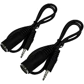 EMSTAR 2 Pack of Type-A MIDI to 3.5mm Adapter Cable,14" Midi Female to 3.5mm Male Cable, Lightweight Midi Cable