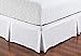De Moocci Wrap Around Style Tailored Bed Skirt, White
