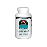Source Naturals Calcium D-Glucarate 500mg, 120 Tablets