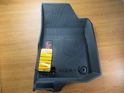 Mopar Jeep Gladiator Front & Rear Complete Set of 4 Rubber Floor Mats OEM
