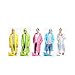 LvDD Raincoat Durable EVA Rain Cape Unisex Men Women Rain Poncho with Hat Hood for Outdoor Travel, 44