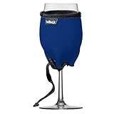Woozie - The Wine Glass Insulator & Wine Chiller Sleeve (Royal Blue)