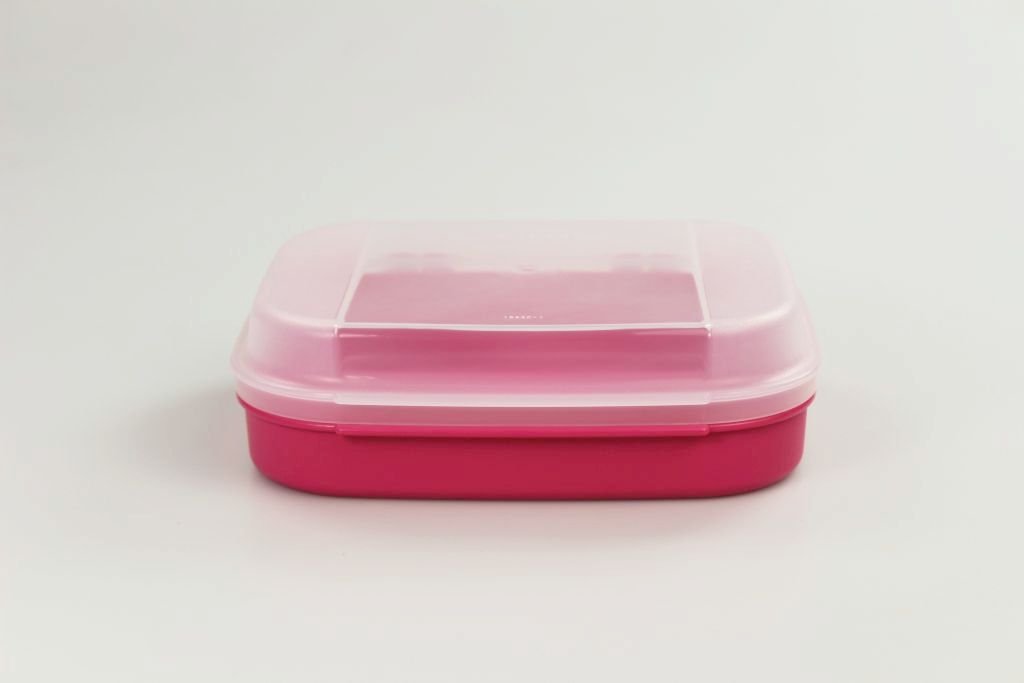 TUPPERWARE Junge Welle Naschkätzchen 900 ml rosa/pink Bellevue Dose Box