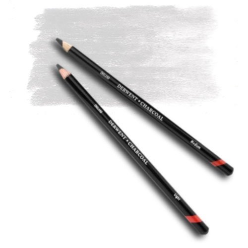 Derwent TC21 Tinted Charcoal Pencil White Amazon.in Office Products
