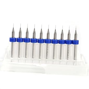 Generic 0point2 mm : 10pcs/Lot PCB Print Circuit Board Carbide Micro Drill Bits Tool Set 0.1mm to 1.4mm