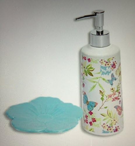 InDecor 2 Piece Ceramic Set with Lotion Pump and Soap Dish