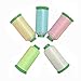 Neomark 5 Colors Halloween Orange Pink White Green Blue Glow in The Dark Embroidery Thread 500 Yard X5 (5 colors)