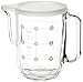 Bormioli Rocco Frigoverre Measure Pitcher with Lid, 34-Ounce