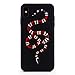 Case for iPhone Xs MAX | Red Snake Designer | Durable Flexible Protective Cover/Bumper/Skin/Cushion (Compatible only with The 6.5” iPhone Xs MAX) (Red)