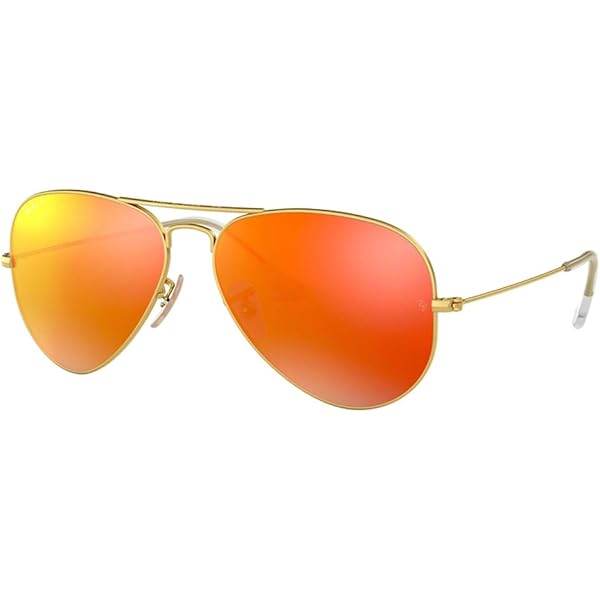 Amazon.com: Ray-Ban RB3025 112/4D Matte Gold Brown / Red Polarised
