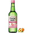 Korean Soon Hari Peach, Beverage Drinks Mixer 375ml/12.7 Fl.oz - (Pack of 1)