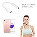 Lightning to 3.5 mm Headphone Jack Adapter, AKwor Lightning Connector to 3.5mm AUX Female Audio Jack Earphone Extender Jack Stereo for iPhone 7 / 7 Plus - Support IOS 10.3 and Later