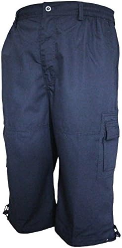 Mens or Boys 3/4 Length Summer Combat Cargo Shorts