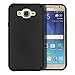 Galaxy J7 (2015) Case,Galaxy J7 Case,SENON Slim-fit Shockproof Anti-Scratch Anti-Fingerprint Protective Case Cover for Samsung Galaxy J7 Neo J700,Black