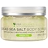 PraNaturals Dead Sea Salt Body Care Kit – Exfoliating Scrub & Moisturising Body Butter for Smooth Skin – Mango & Kiwi…