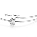 Sromay 8 Pieces Wire Blank Bracelet Stainless Steel Expandable Charm Bangle Bracelet for DIY Jewelry Making, 2.4 Inch